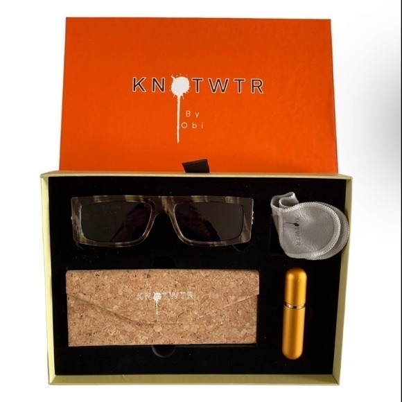Knotwtr Luxury Sunglasses NWT Boxed with accessories New in Box